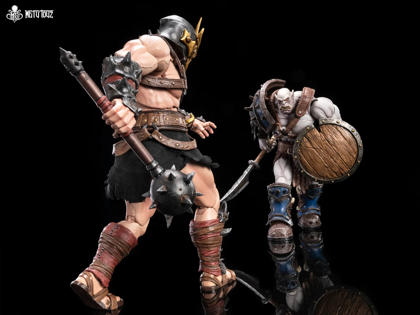 (Pre-Order) Mety toyz 1/10 Gladiator Spartan Slayer Berserker action figure