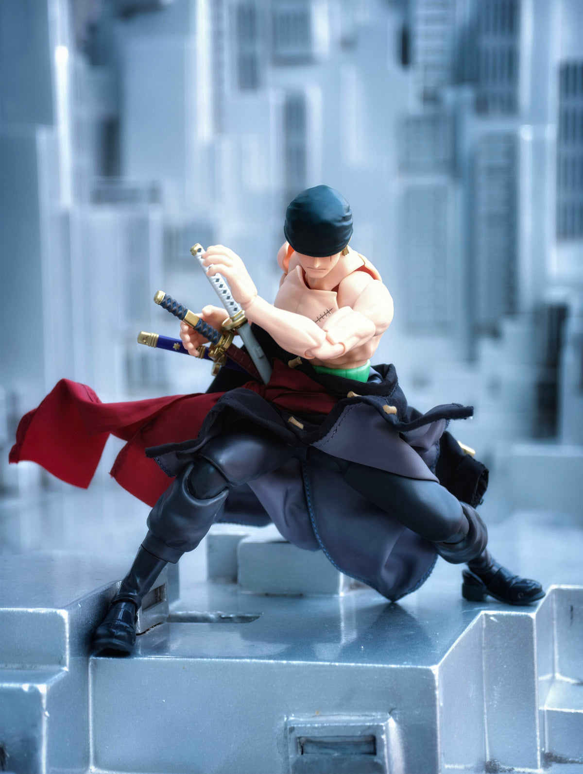 Custom 1/12 Clothing for SHF One Piece Roronoa Zoro King of Hell