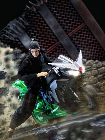 Custom 1/12 Jujutsu High Uniform Clothing for Jujutsu Kaisen Suguru Geto (Romankey / VToys Body)