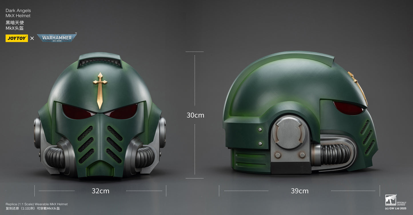 (Pre-Order) Warhammer 40k Dark Angels MkX Helmet