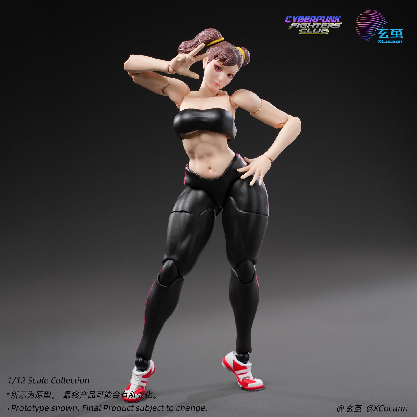 (Pre-Order) Xcocann 1/12 Cyberpunk Fighters Club Shadow Princess CF04