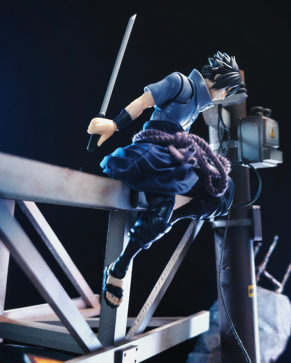 Custom 1/12 Clothing for SHF Naruto Shippuden Sasuke Uchiha