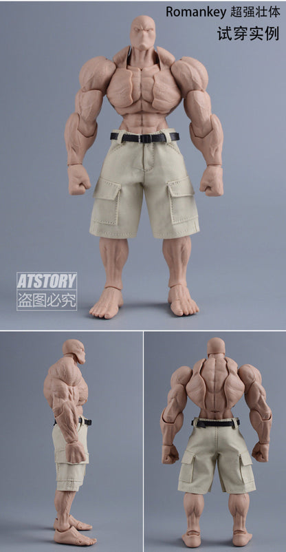 Custom 1/12 Clothing Accessories Short for 1/12 Scale Strong Body