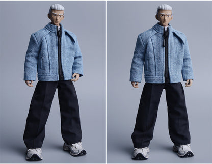 Custom 1/12 Clothing Accessories Jacket for 1/12 Scale Action Figure