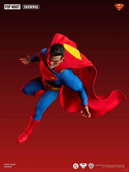 POPMART GONG 1/12 Official Licensed DC Hush Superman Action Figure