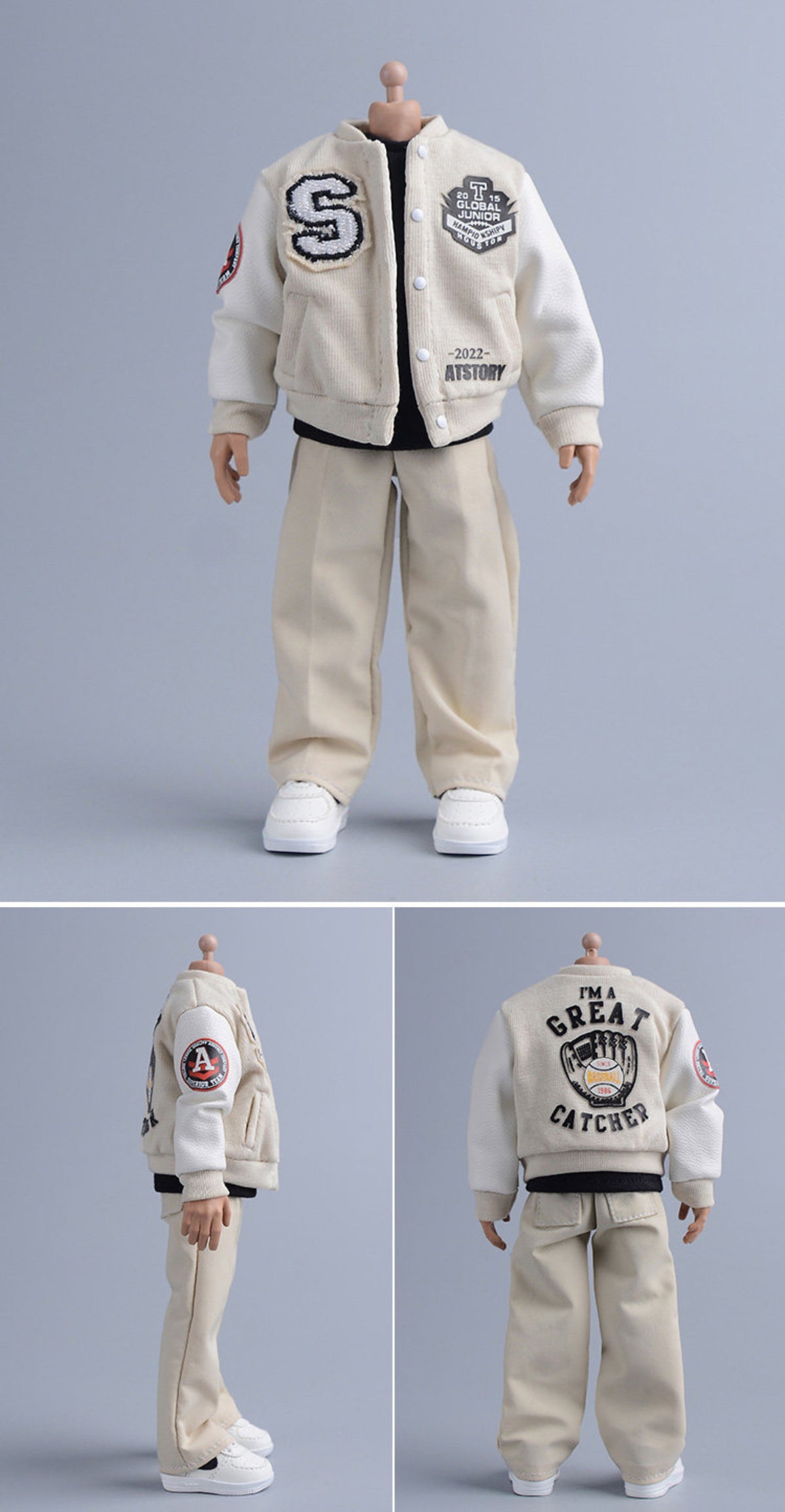 Custom 1/12 Clothing Accessories Shoes for 1/12 Scale Action Figure