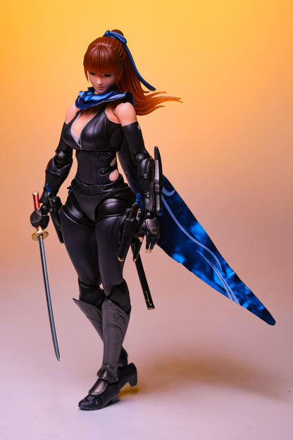 Custom 1/12 Clothing for Revoltech Ninja Gaiden Kasumi