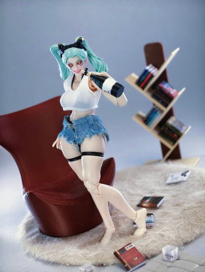 Custom 1/12 Clothing Jeans for Action Figures