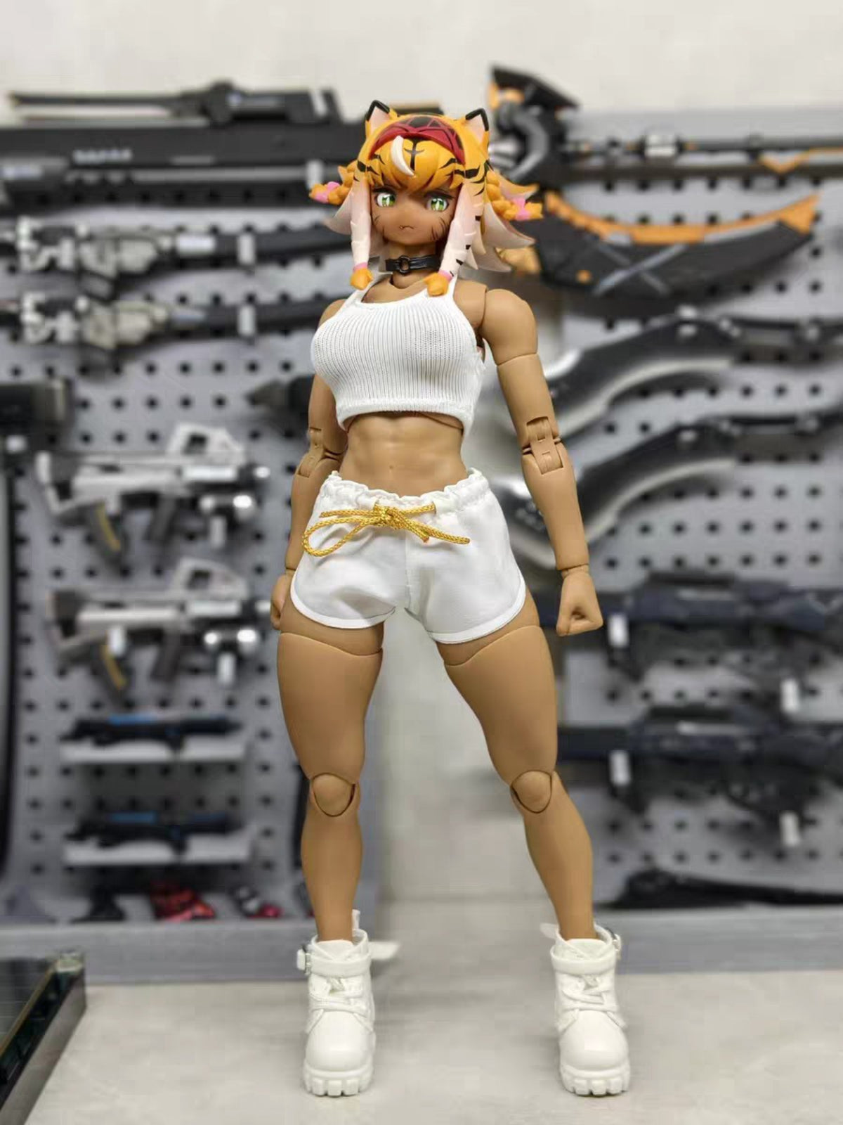 Custom 1/12 Clothing for yoga dress for Notaman Body