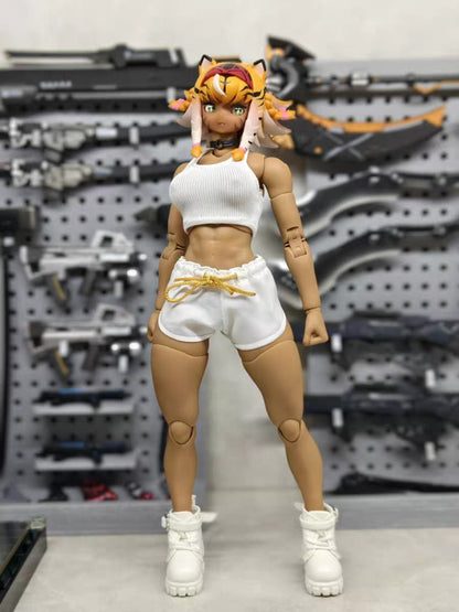 Custom 1/12 Clothing for yoga dress for Notaman Body