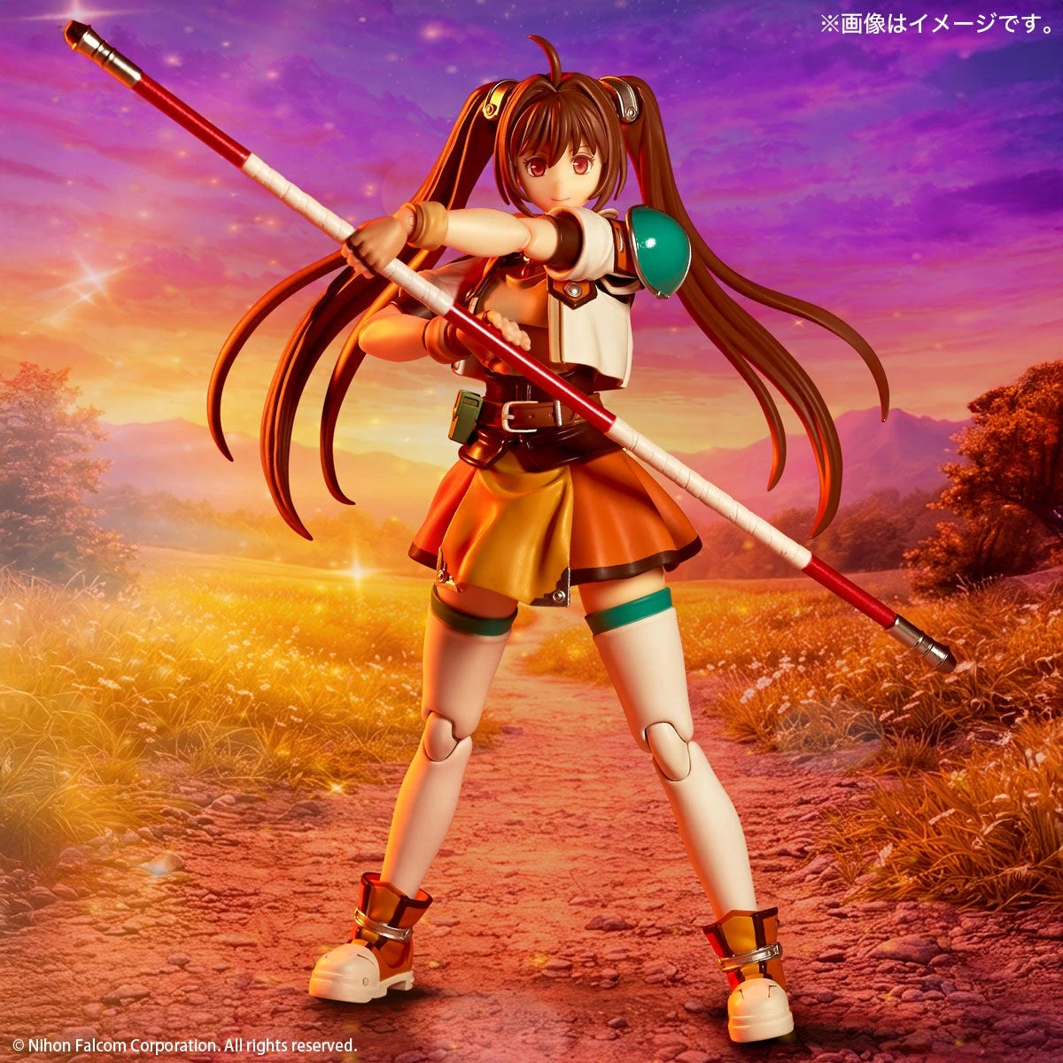 (Pre-Order) Revoltech Estelle Bright (The Legend of Heroes: Trails in the Sky SC 2nd Chapter) Ver. Action Figure (with Bonus)