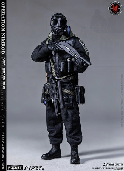 (Pre-Order) Damtoys 1/12 1980 Iranian Embassy Siege 22 SAS action figure PES012