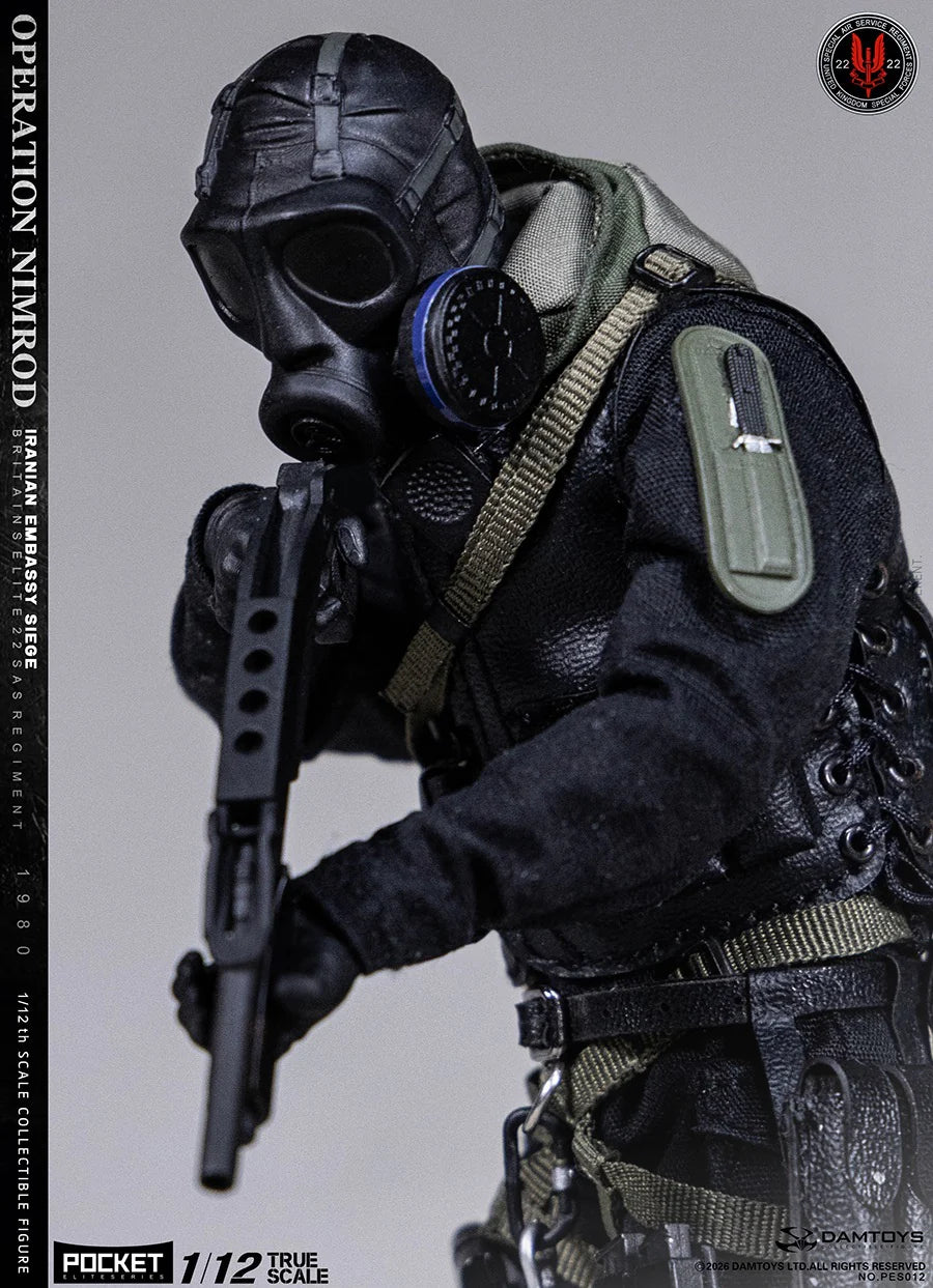 (Pre-Order) Damtoys 1/12 1980 Iranian Embassy Siege 22 SAS action figure PES012