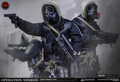 (Pre-Order) Damtoys 1/12 1980 Iranian Embassy Siege 22 SAS action figure PES012