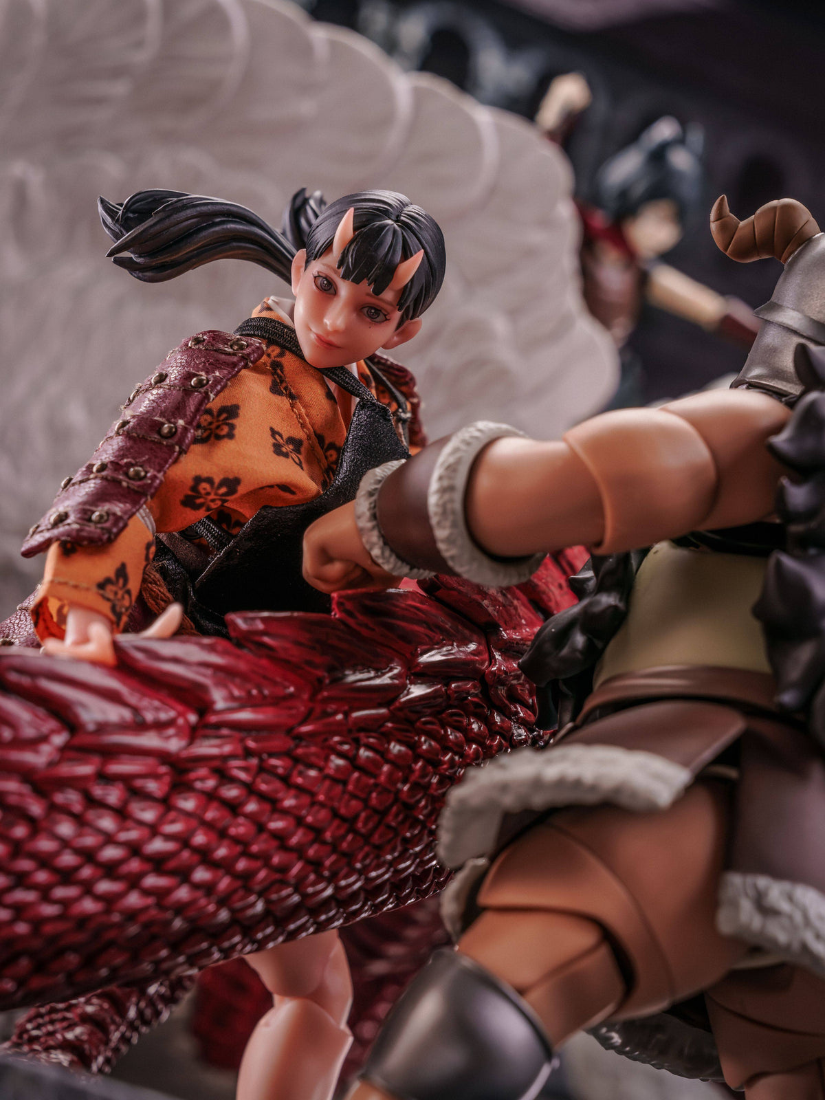 Custom 1/12 Clothing for Delicious in Dungeon Inutade on Cowl Product Oni Girl