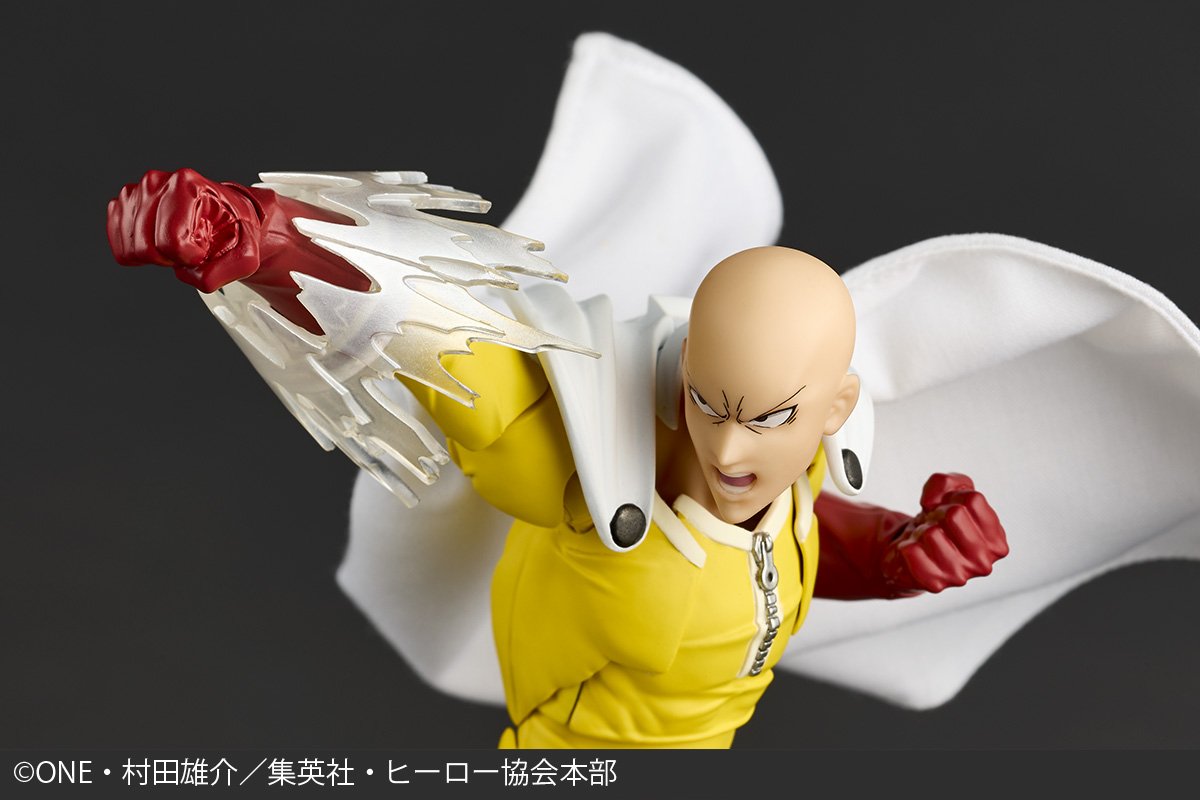 (Pre-Order) Kaiyodo Revoltech Amazing Yamaguchi One Punch Man Saitama (With Bonus)