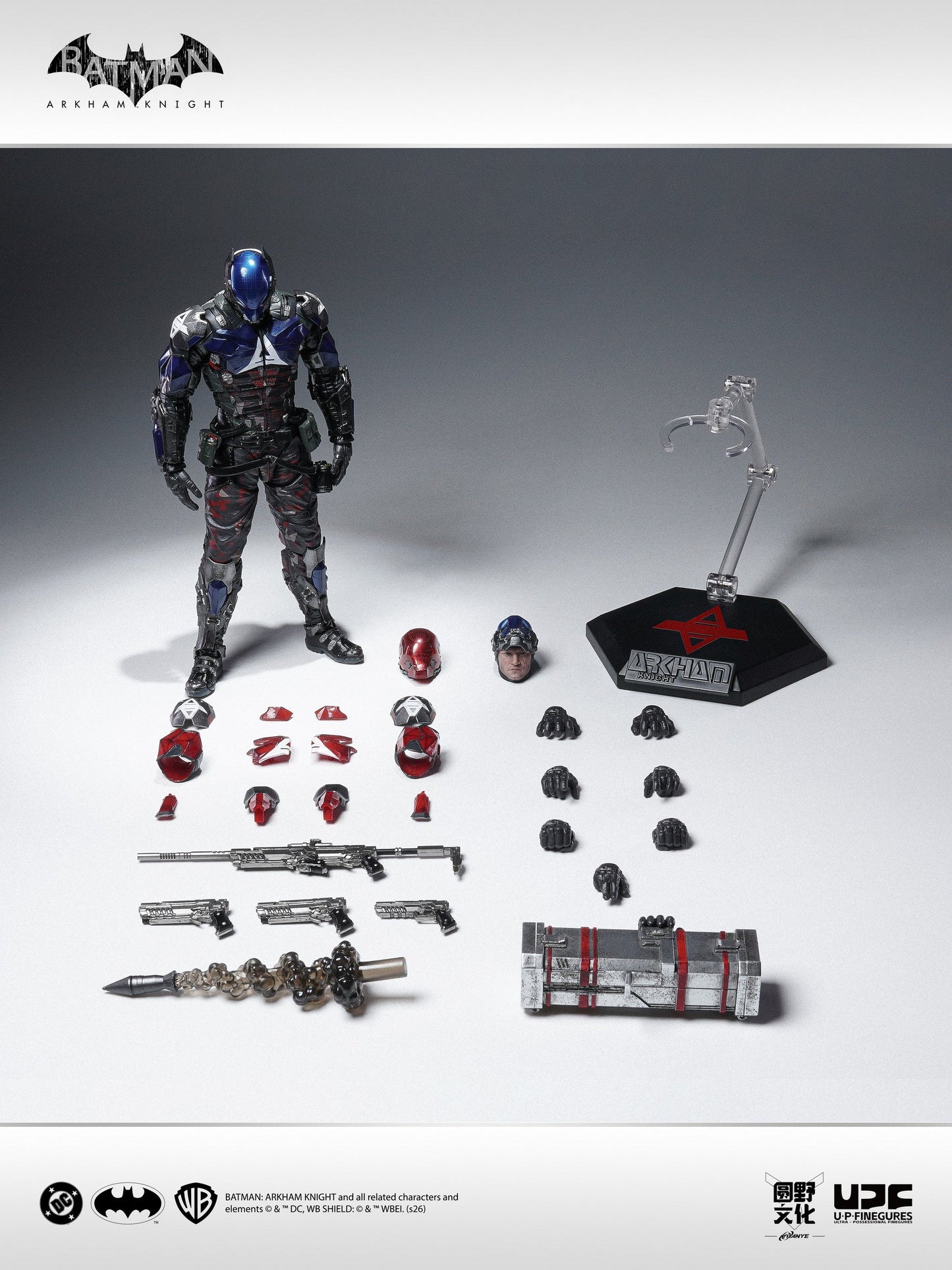 (Pre-Order) LPZZ x UPFinegures 1/12 official licensed Arkham Knight action figure