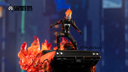 (Pre-Order) Sawtooth Toys 1/12 Flame Knight figure and Charger statue STM20254