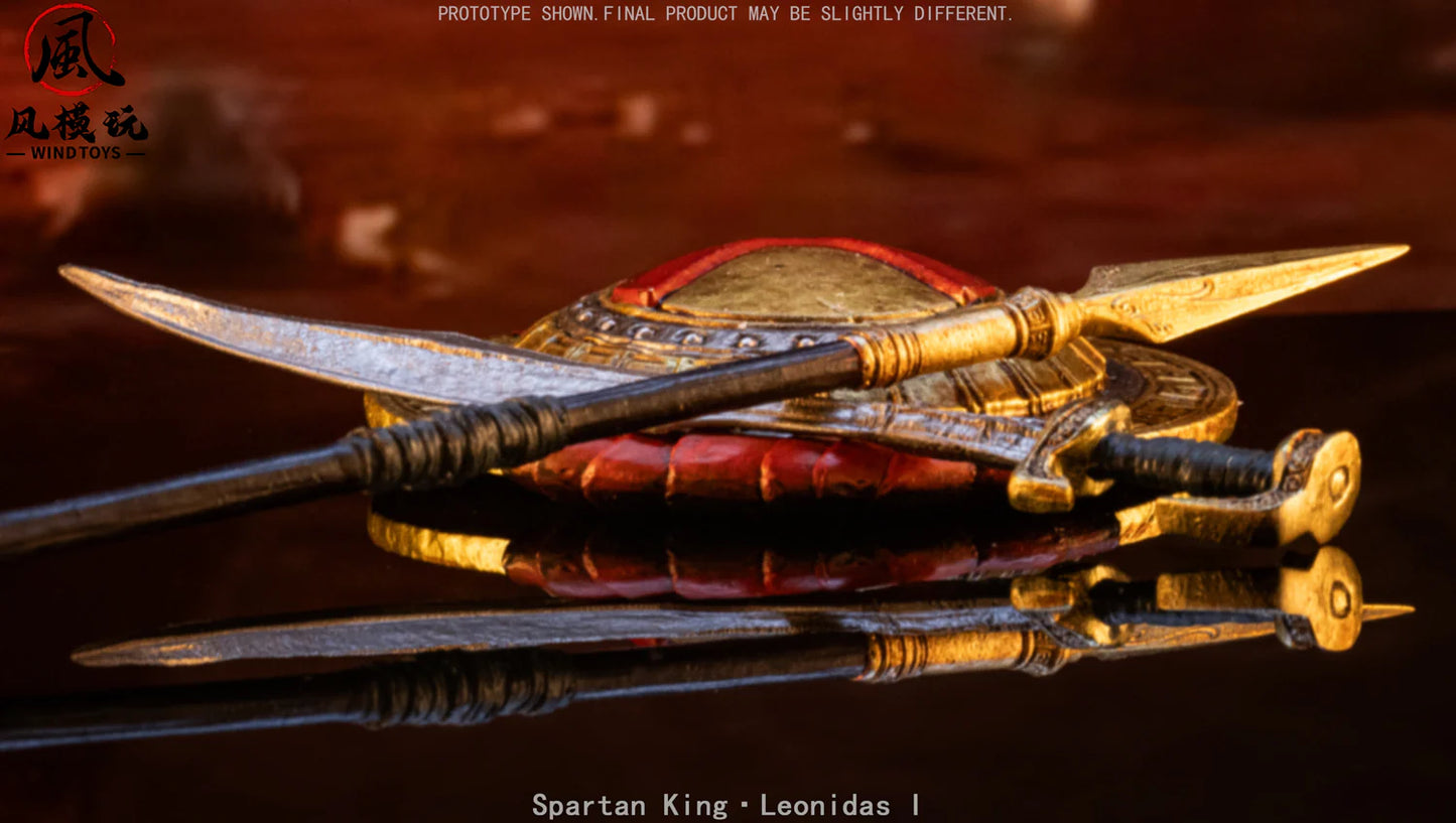 (Pre-Order) Wind Toys 1/12 Spartan King Leonidas FMW004 Standard and Bloodstained Version action figure