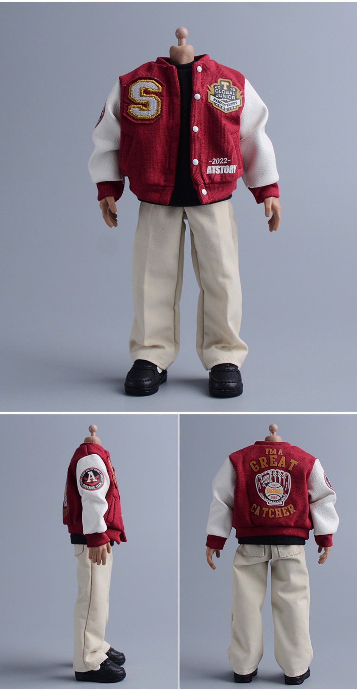 Custom 1/12 Clothing Accessories Shoes for 1/12 Scale Action Figure