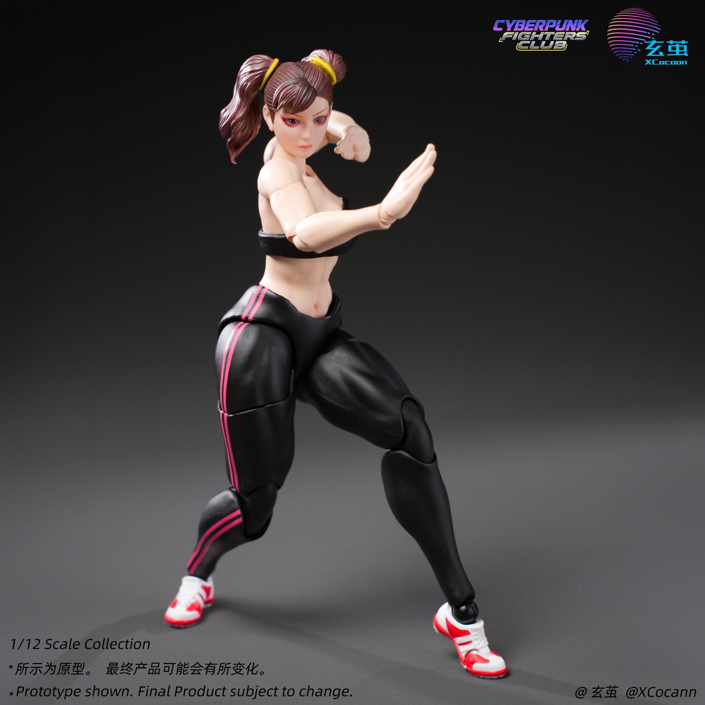 (Pre-Order) Xcocann 1/12 Cyberpunk Fighters Club Shadow Princess CF04