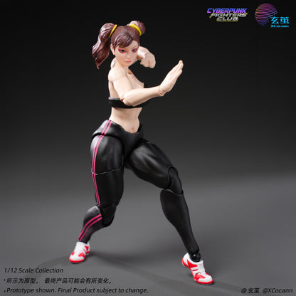(Pre-Order) Xcocann 1/12 Cyberpunk Fighters Club Shadow Princess CF04