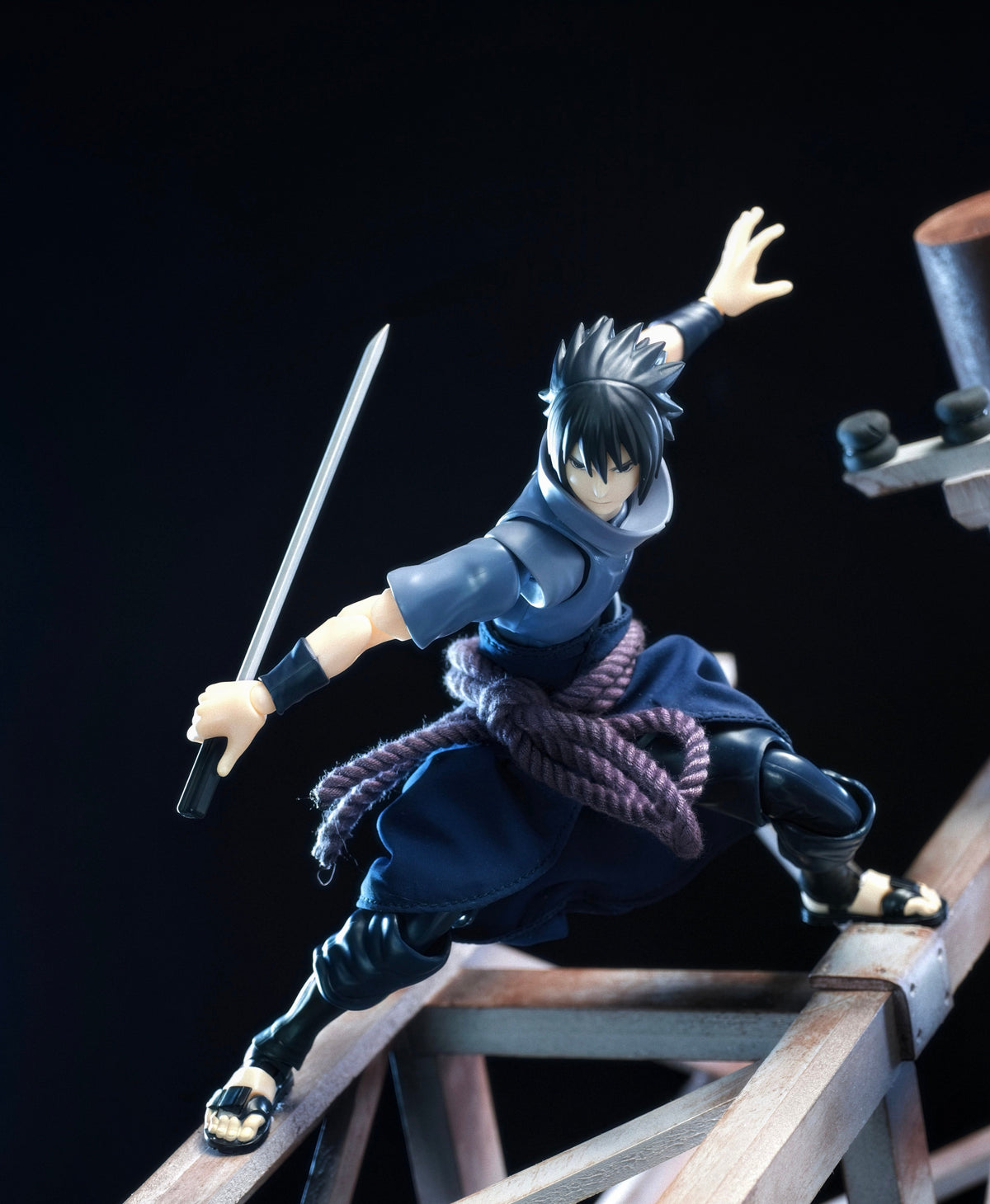 Custom 1/12 Clothing for SHF Naruto Shippuden Sasuke Uchiha