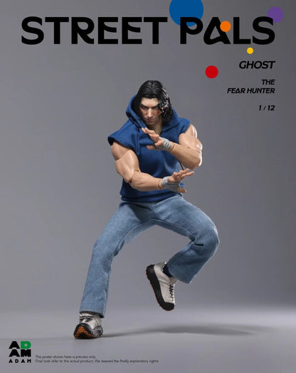 (Pre-Order) ADAM 1/12 Street Pals "Fear Hunter" Ghost Action figure