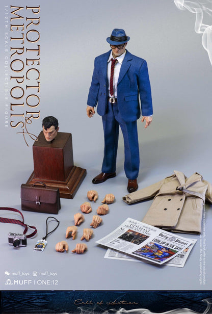 (Pre-Owned) Muff Toys (MF05) 1/12 Scale Protector of Metropolis Figure