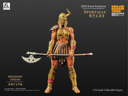 (Pre-Order) Xesray 1/12 Spartalia WF26 EE Arena and Mercenary action figure