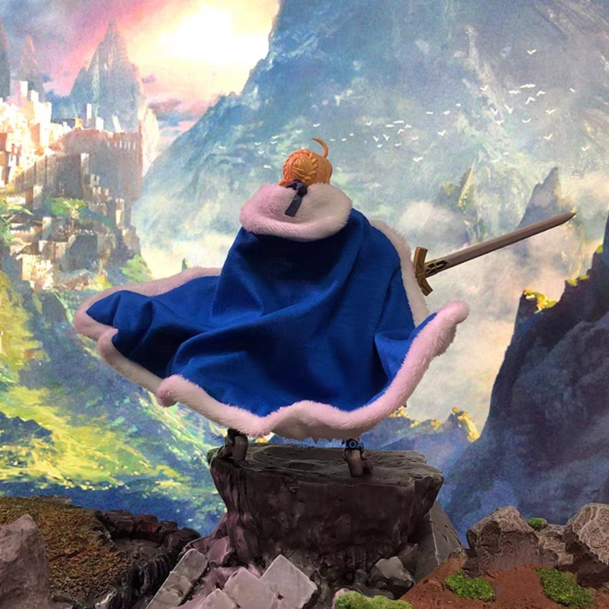 Custom 1/12 Clothing for figma Fate Saber 2.0 Battle Version