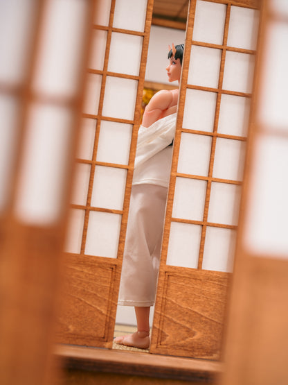 Custom 1/12 Clothing for Judo Uniform on Cowl Product Oni Girl