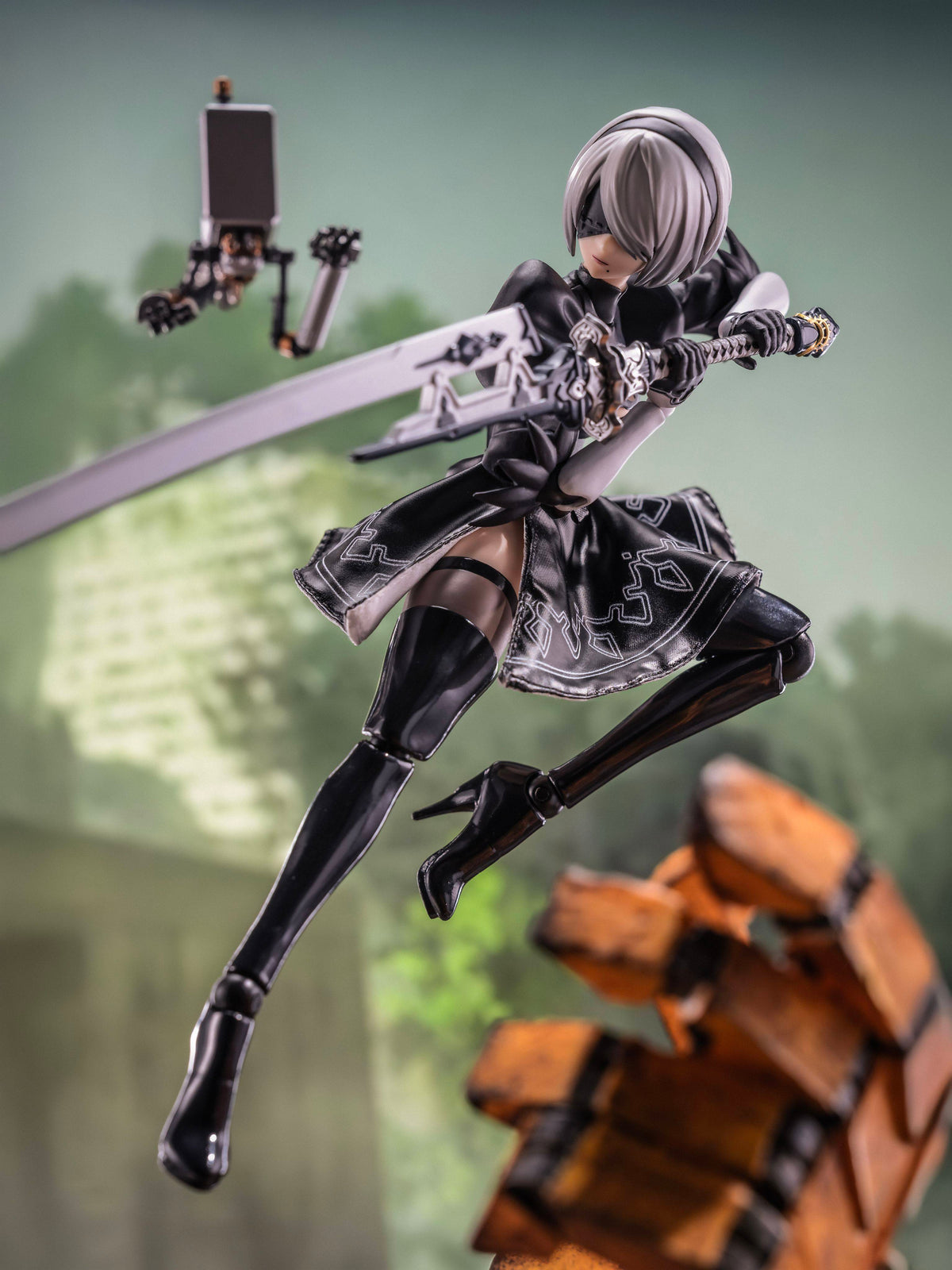 Custom 1/12 Clothing Skirt for figma 2b