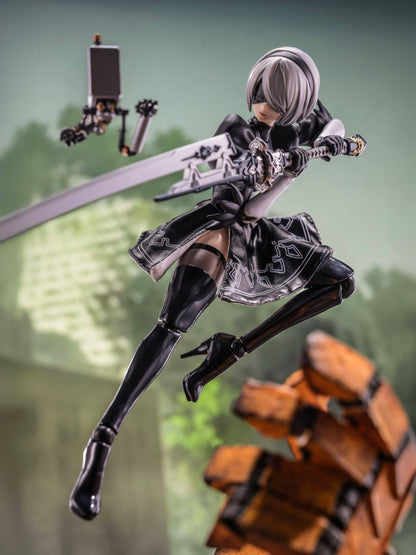 Custom 1/12 Clothing Skirt for figma 2b
