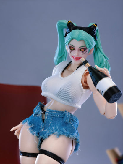 Custom 1/12 Clothing Jeans for Action Figures