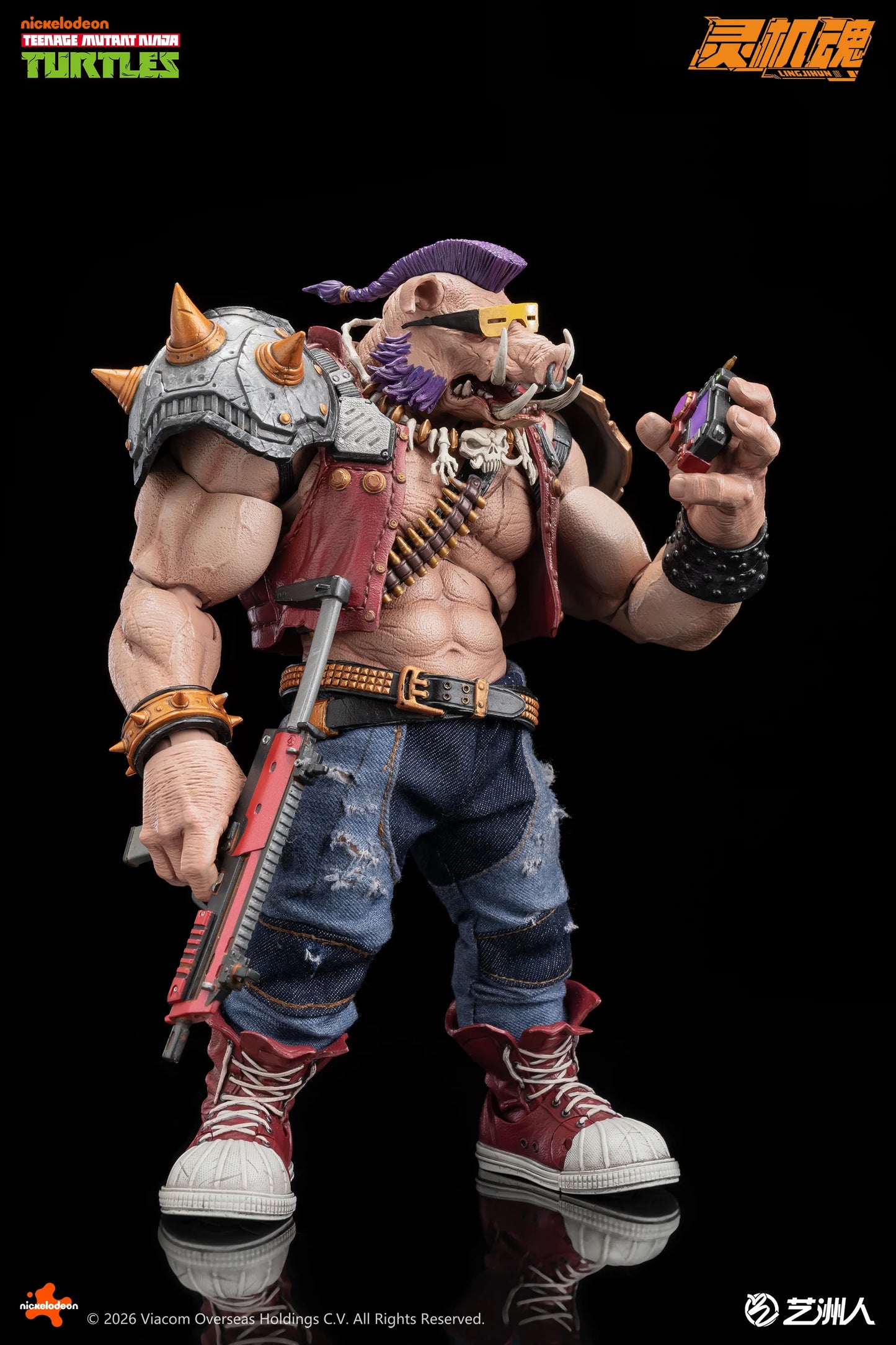 (Pre-Order) Lingjihun Official Licensed TMNT 1/12 Bebop