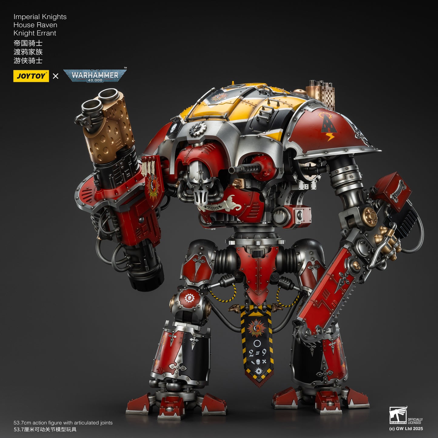 (Pre-Order) Warhammer 40k Imperial Knights House Raven Knight Errant