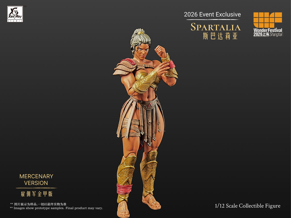 (Pre-Order) Xesray 1/12 Spartalia WF26 EE Arena and Mercenary action figure