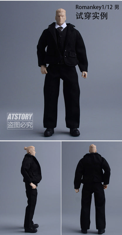 Custom 1/12 Clothing Accessories Suits for 1/12 scale action figures