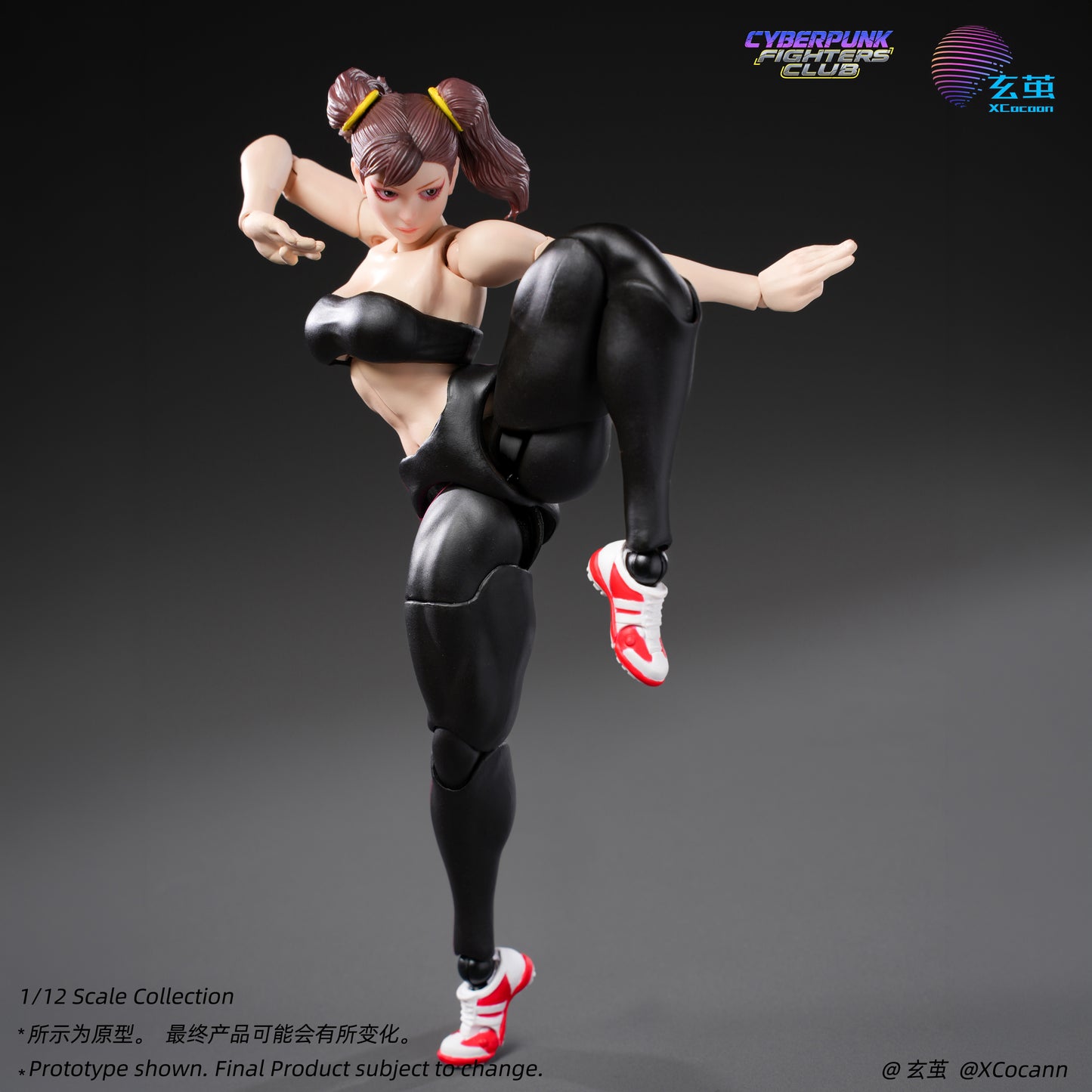 (Pre-Order) Xcocann 1/12 Cyberpunk Fighters Club Shadow Princess CF04
