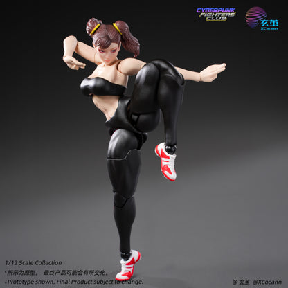 (Pre-Order) Xcocann 1/12 Cyberpunk Fighters Club Shadow Princess CF04