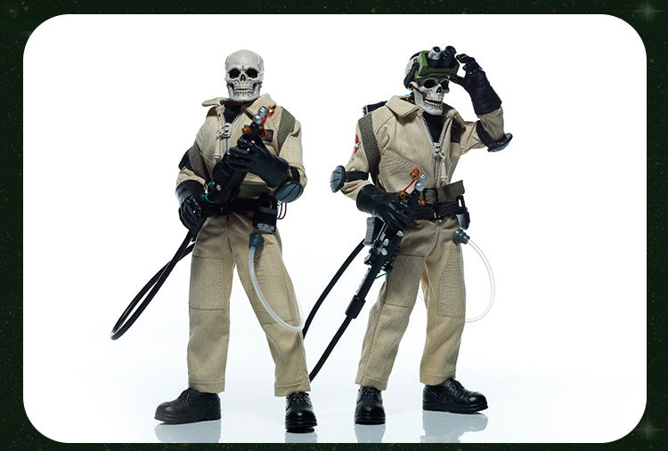 Custom 1/12 Clothing Accessories for Mythic Legions Skeletons Ghostbusters