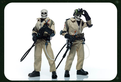Custom 1/12 Clothing Accessories for Mythic Legions Skeletons Ghostbusters
