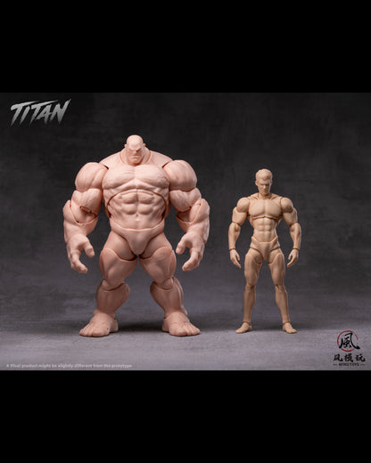 (Pre-Order) Wind toys 1/12 Titan action figure 7.5in FMW009-012