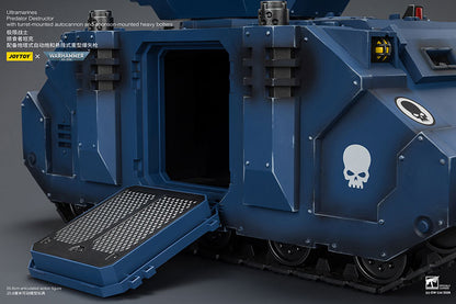 (Pre-Order) Warhammer 40k Ultramarines Predator Destructor with turret-mounted autocannon and sponson-mounted heavy bolters