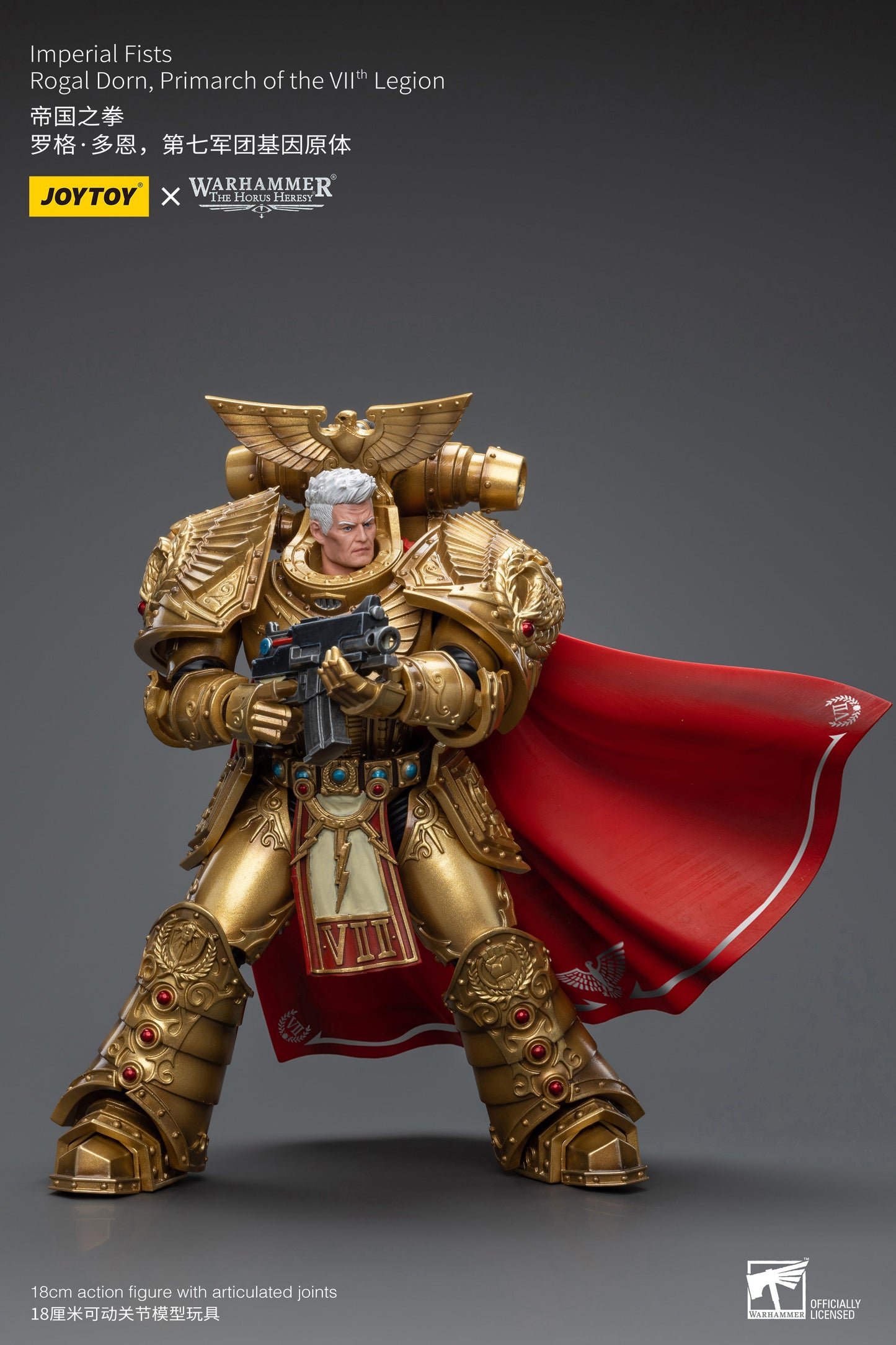 Warhammer 40K Imperial Fists  Rogal Dorn, Primarch of the Vllth Legion (In Stock)