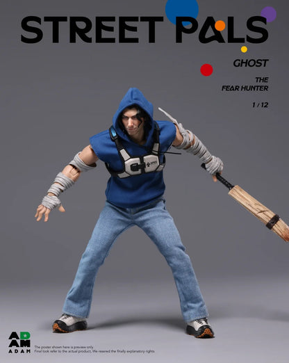 (Pre-Order) ADAM 1/12 Street Pals "Fear Hunter" Ghost Action figure