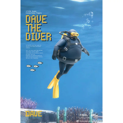 (Pre-Order) Beautiful Chemistry x DAVE THE DIVER DAVE 1/12 Complete Model Action Figure