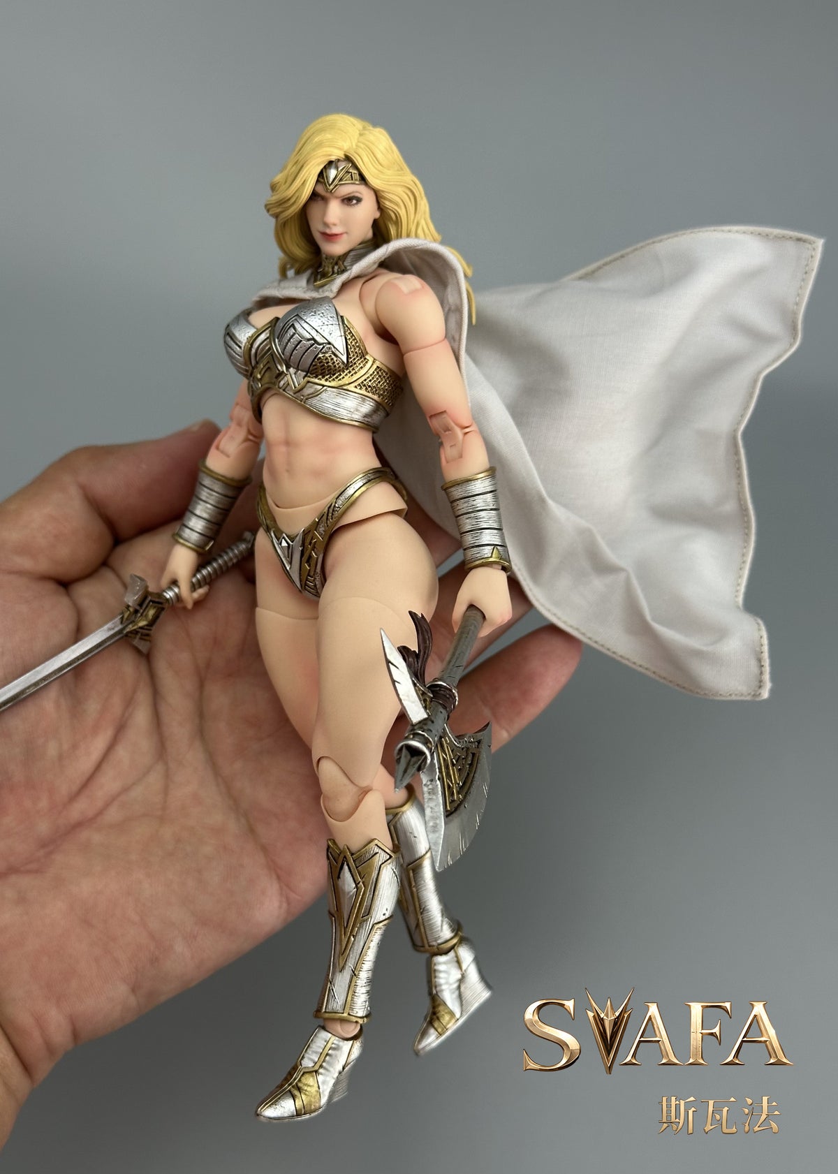 (Pre-Order) Mythoborn x Fury 1/12 Northern Valkyrie Svafa action figure with set bonus