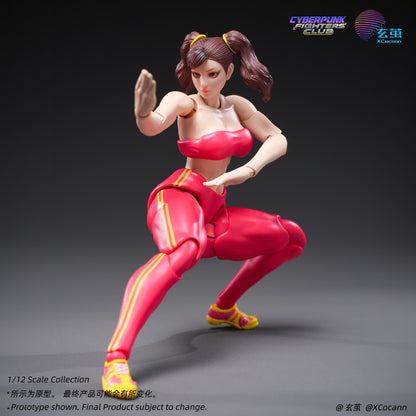 (Pre-Order) Xcocann 1/12 Cyberpunk Fighters Club Blazing Rose CFC03